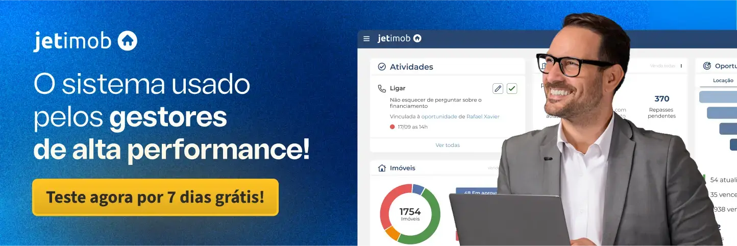 Imagem de um gestor imobiliário.