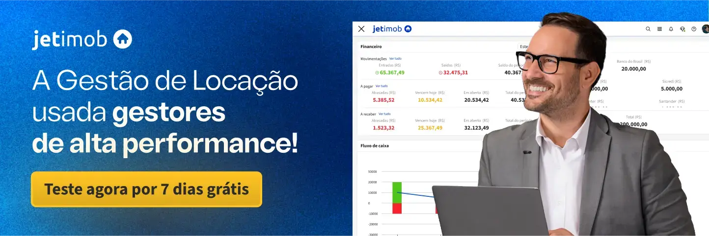 Imagem de um gestor imobiliário.