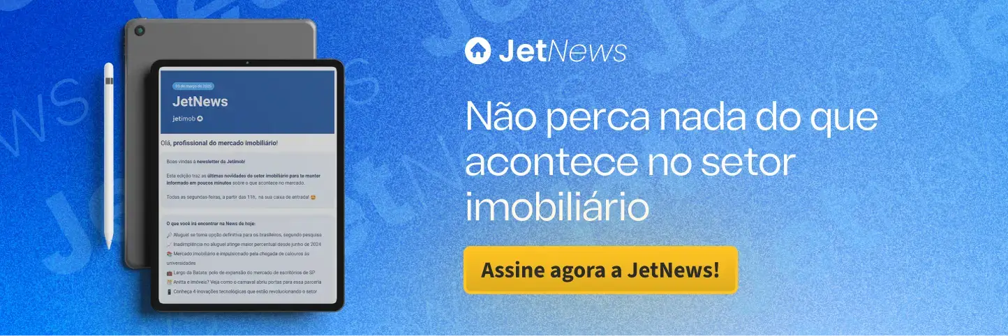 Imagem da inscrição para a Jetnews. Imagem da inscrição para a Jetnews.